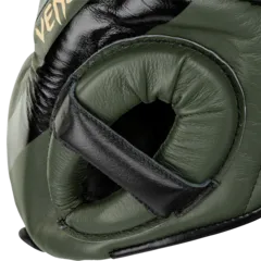 Боксерский шлем Venum Proboxing Cheek Headgear Linares Edition Khaki/Black/Gold
