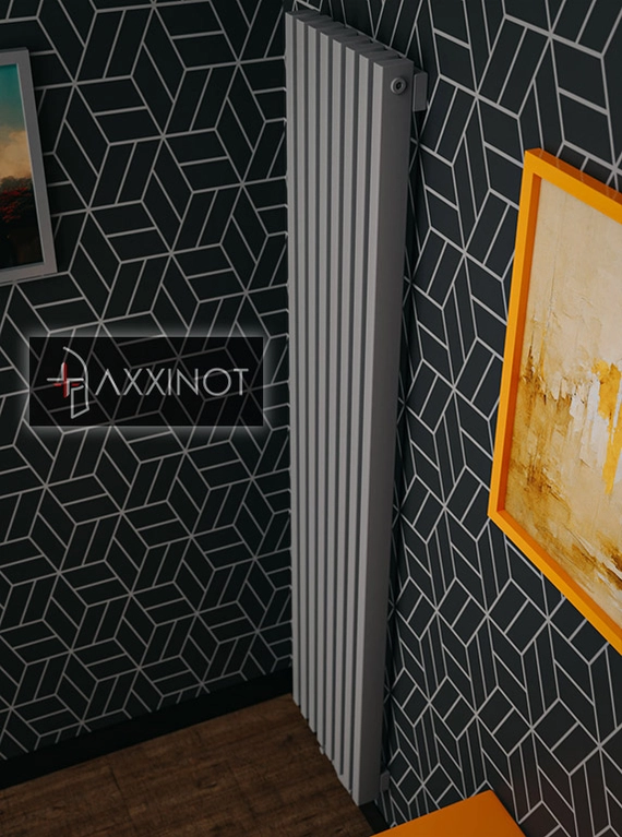 Axxinot Cardea V 1500 - вертикальный трубчатый радиатор высотой 1500 мм, палитра RAL