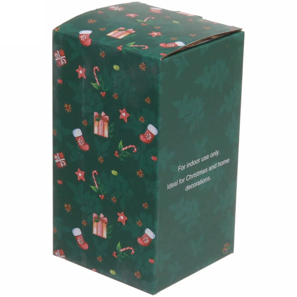 Сувенир с подсветкой Christmas «Фонарь - Нарядная ёлочка» 12,8х5,4 см (3хAG13)