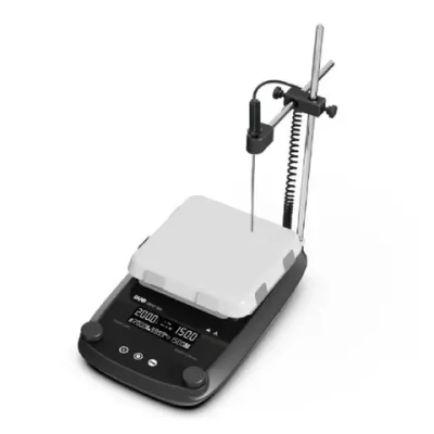 Магнитная мешалка DLAB DMS7-550М с термодатчиком и штативом (1200вт, 50-1500 об/мин, 550 °С)