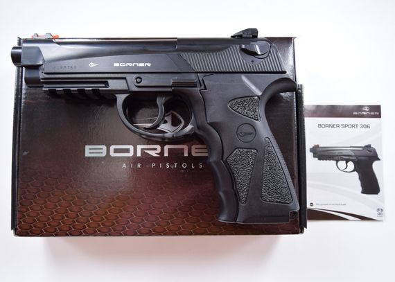 Пневматический пистолет Borner Sport 306 (Beretta)