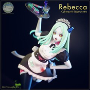 Фигурка Ребекка Киберпанк: Бегущие по краю REBECCA CYBERPUNK EDGERUNNERS