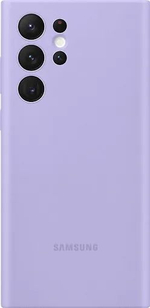 Силиконовый чехол для Samsung Galaxy S22 Ultra, фиолетовый (Из Финляндии)