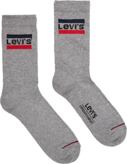 Носки ( набор 2 шт. ) LEVI'S Regular Cut Sprtwr Logo 2P