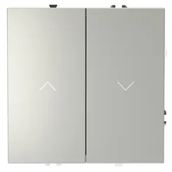 Выключатель для жалюзи Voltum S70 Сталь VLS020705