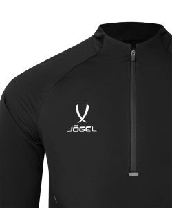 Джемпер ветрозащитный JÖGEL PREMIER PerFormPROOF 1/4 Zip Wind Top, черный