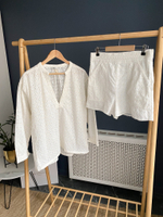 Хлопковый костюм Zara, L