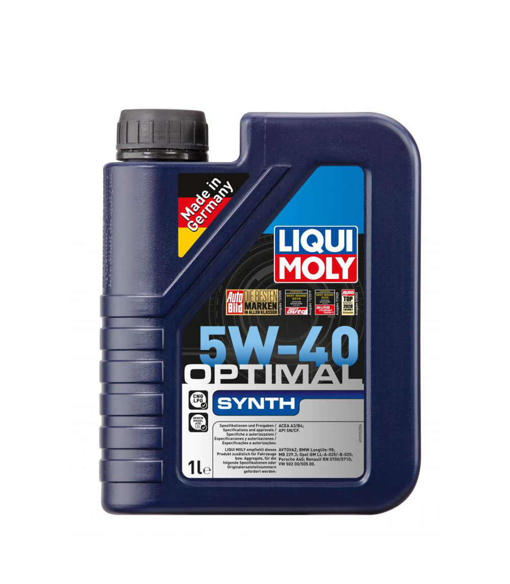 Масло Liqui Moly Optimal Synth 5W40 (1 л) НС-синтетика