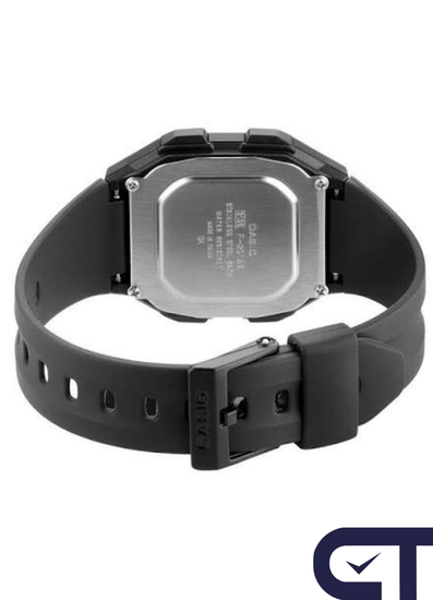 Casio F-201WA-1A — мужские цифровые часы с таймером и пятью будильниками