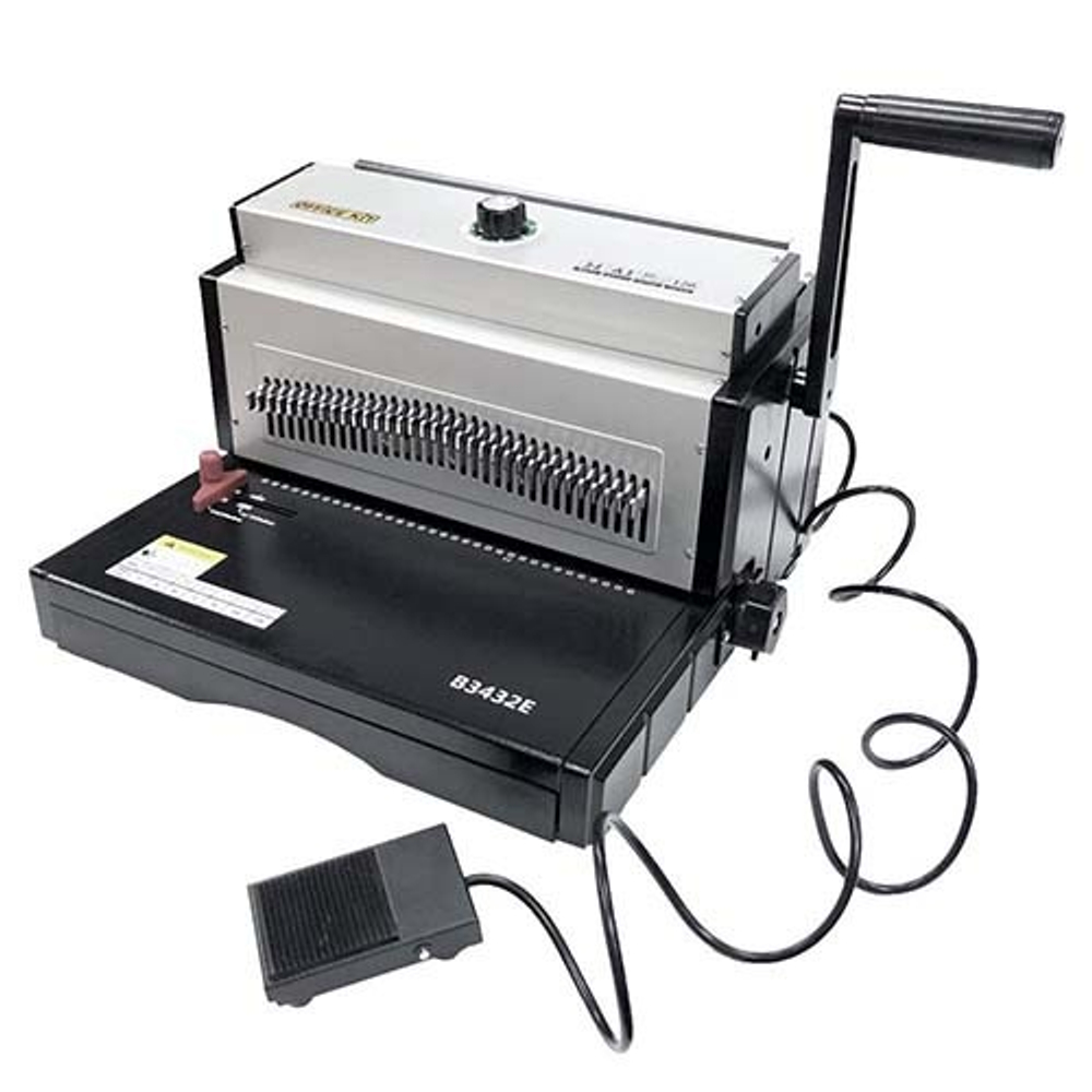 Переплетный аппарат на металлическую пружину Office Kit B3432E