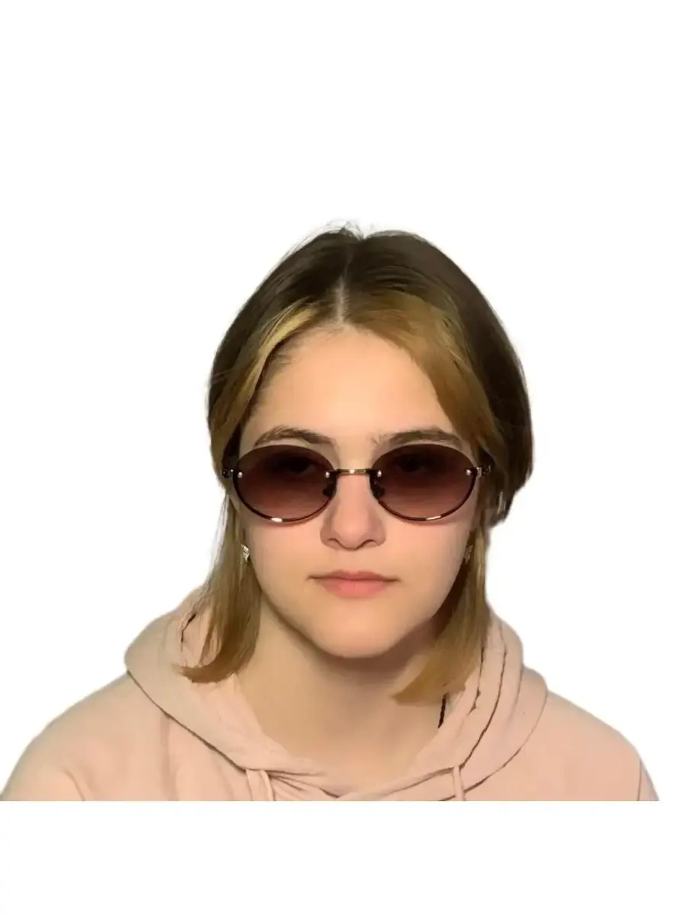 Очки от солнца овальные