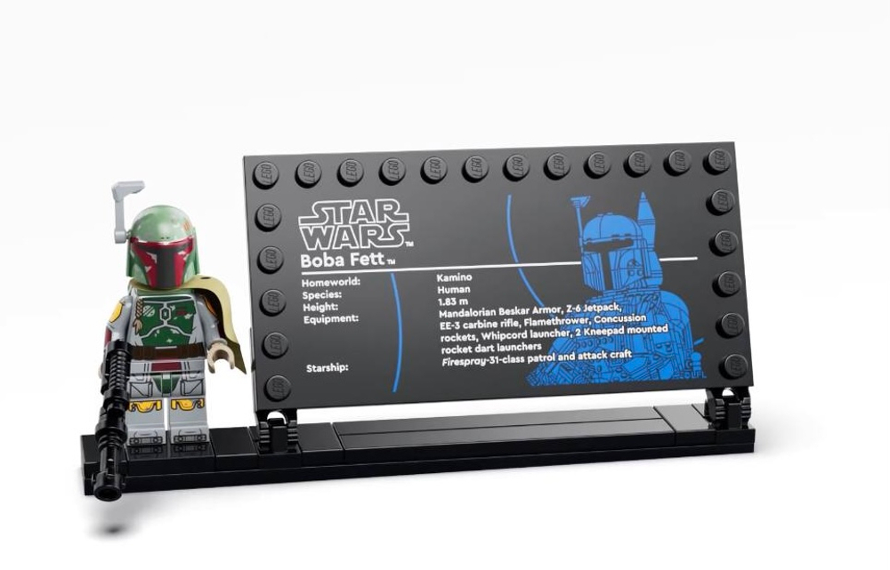 Конструктор Лего Стар Варс Боба Фетт 75455 | LEGO Star Wars Boba Fett | фигурка Боба Фетта | 1 544 детали | 18+