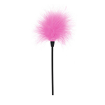 Пуховка для щекотания Sexy Feather Tickler (Цвет: розовый)