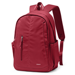 COOWOZ Nylon Backpack Regular Unisex Ecru/Red/Pink Purple/Black/Peacock Blue