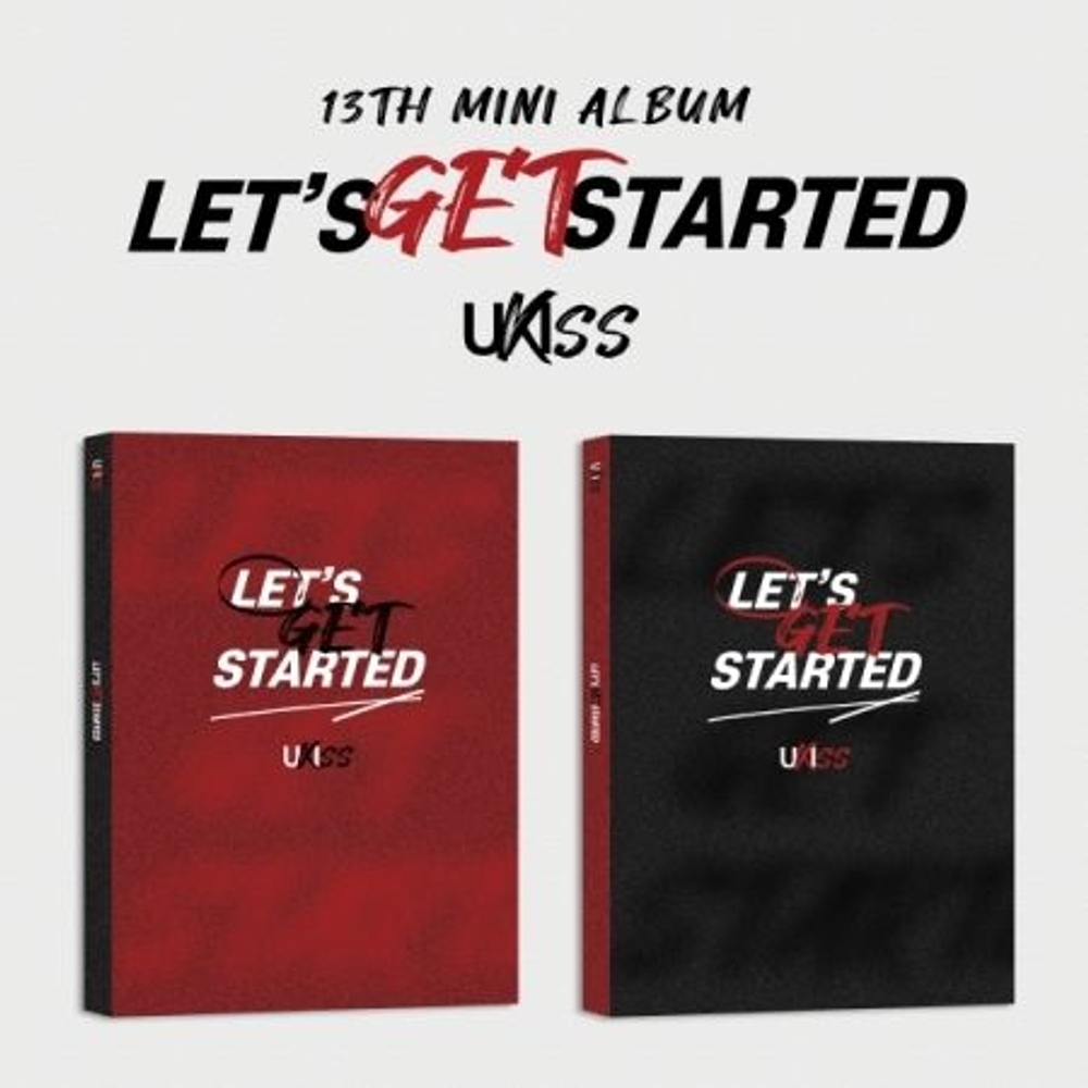 Альбом UKISS - LET'S GET STARTED 13th Mini Album RANDOM Version