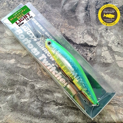 Воблер BASSDAY Sugar Minnow Bottom Twitcher 85ES Light FL-445