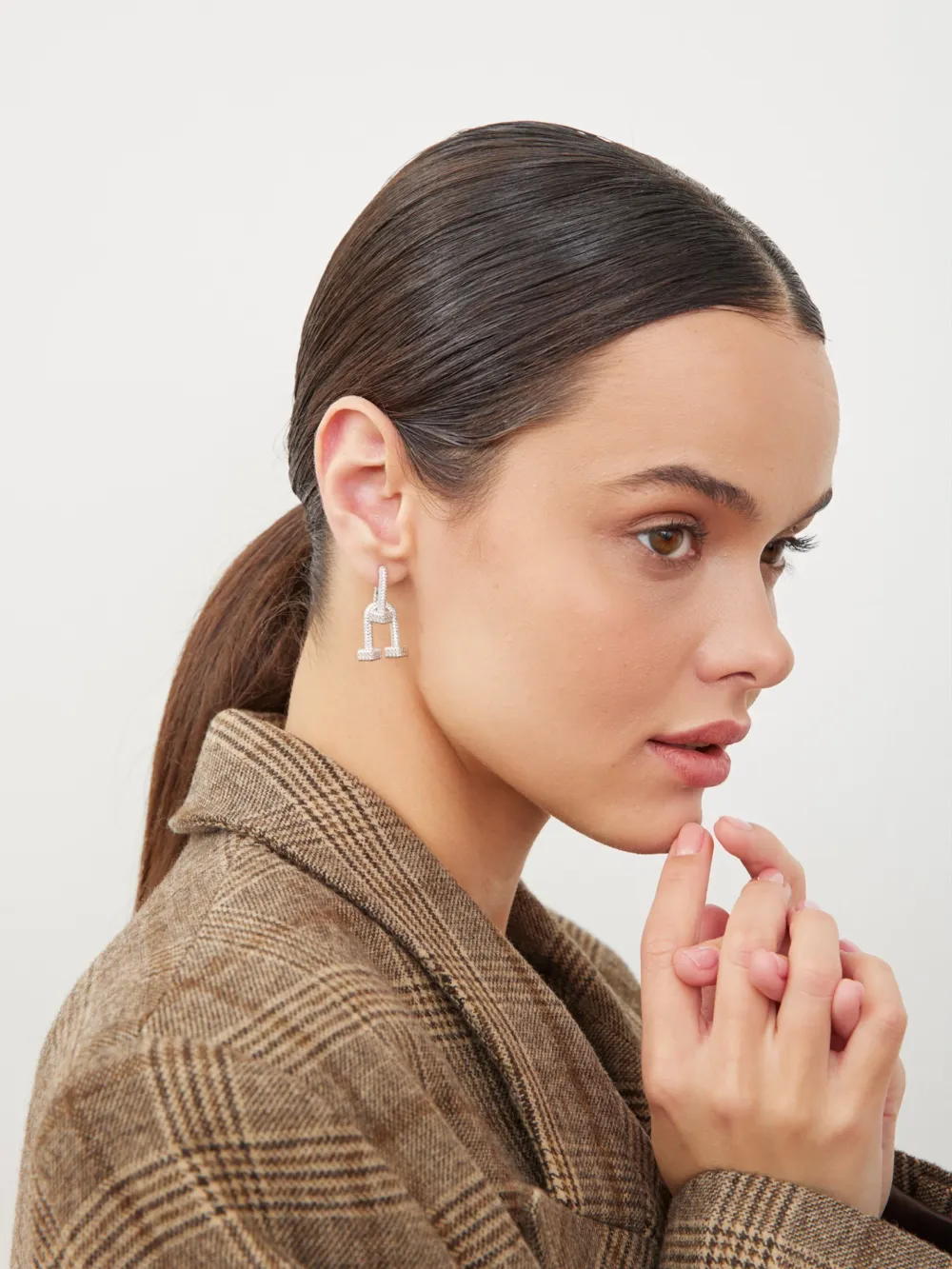 СЕРЬГИ "SMALL STATEMENT ALL SHINE"