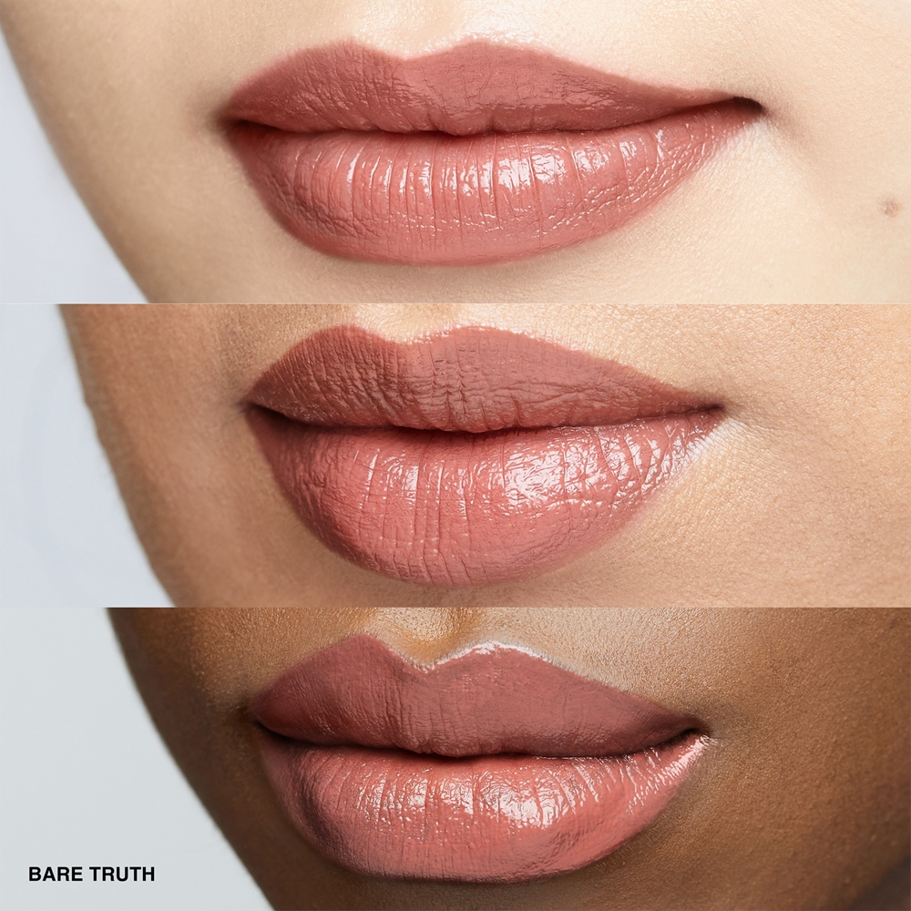 Bobbi Brown Luxe Shine Intense - Увлажняющая блестящая помада оттенок BARE TRUTH, 2 g