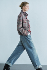 КУРТКА-БОМБЕР ИЗ РЕЛЬЕФНОЙ ТКАНИ — ZW COLLECTION — ZARA