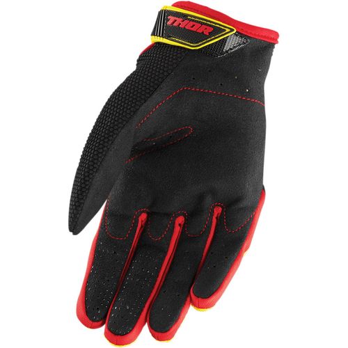 Купить Мотоперчатки Текстильные Thor Spectrum Youth Glove / Детские / Красно-желтый