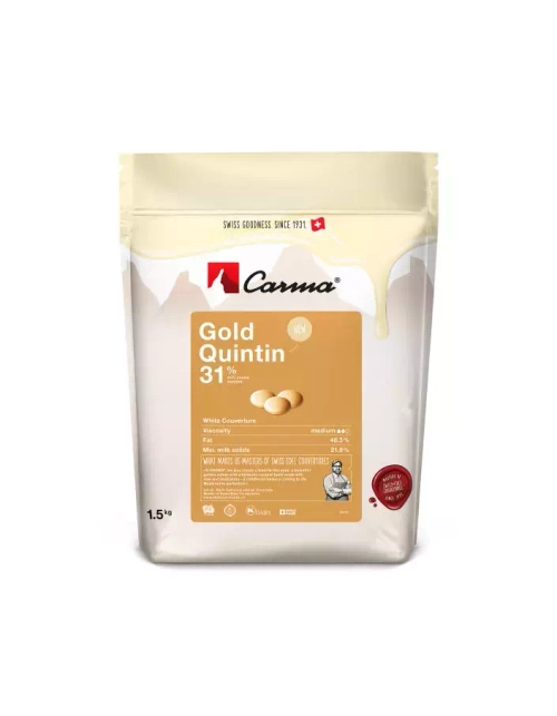 Шоколад белый с карамелью Gold Quintin.31% "Carma" Швейцария