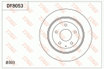 TRW - DF8053-TRW - Brake Disc
