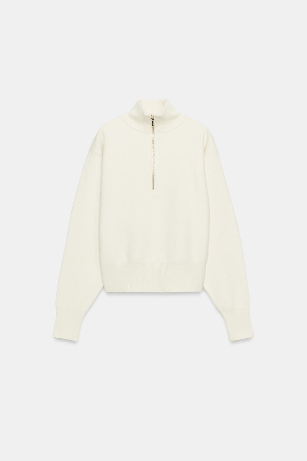 СВИТЕР С ВЫСОКИМ ВОРОТНИКОМ — ZARA