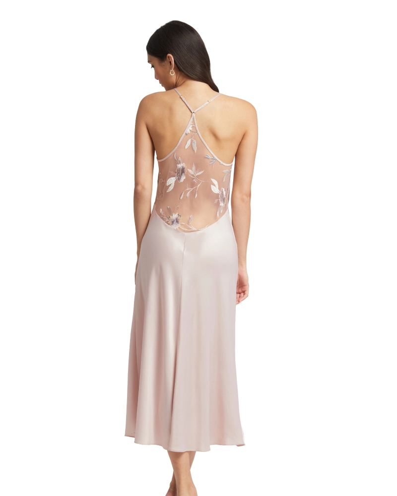 ночная сорочка из шармёза Rya Collection Stunning пыльная роза
