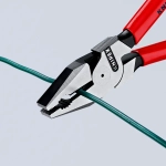 Плоскогубцы комбинированные особой мощности черненые 225 мм Knipex 02 01 225 SB