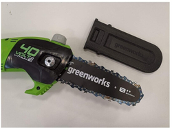Высоторез-сучкорез аккумуляторный GREENWORKS G40PSF 40В,20см,без АКБ и ЗУ (1401107)