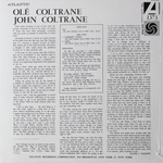 John Coltrane ‎– Olé Coltrane (Европа 2023г.) Clear