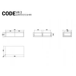 Консоль подвесная CODE VR2G