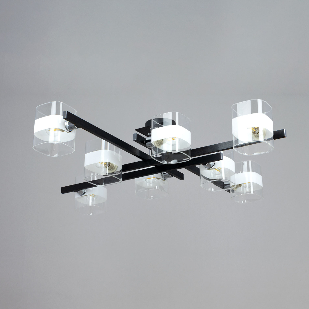 Citilux Вирта CL139282 Люстра потолочная Чёрная