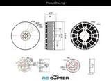 T-Motor MN1115 KV110 (36", 14S, 34 кг)