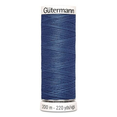 Нить Sew-All 200 м, Gutermann, 435 зелено-синий