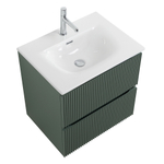 Тумба с раковиной подвесная BelBagno UNO-MINI-500-2C-SO-VO Еловый матовый, раковина белая BB-8099-3-50