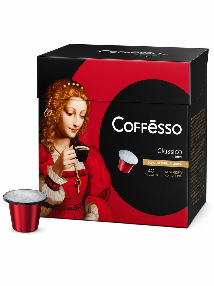 Кофе в капсулах Nespresso Coffesso Classico 40 шт