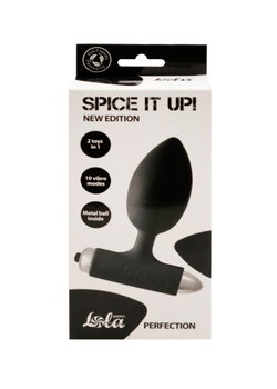 Lola games Spice it up New Edition Perfection - Анальная пробка с вибрацией
