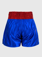 Шорты тайские Venum Classic Royal Blue/Cherry Red