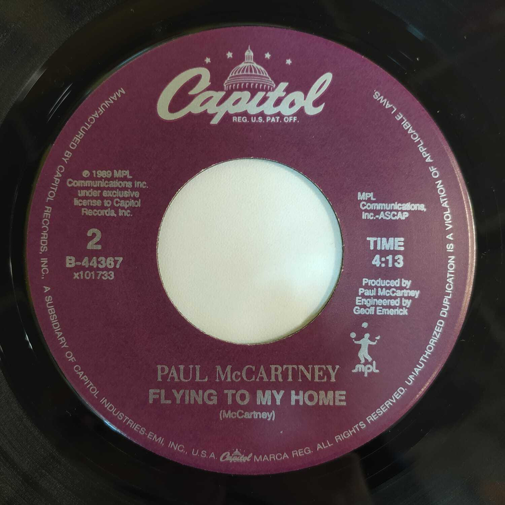 Paul McCartney - My Brave Face (США 1989г.) 7", 45 RPM, Single