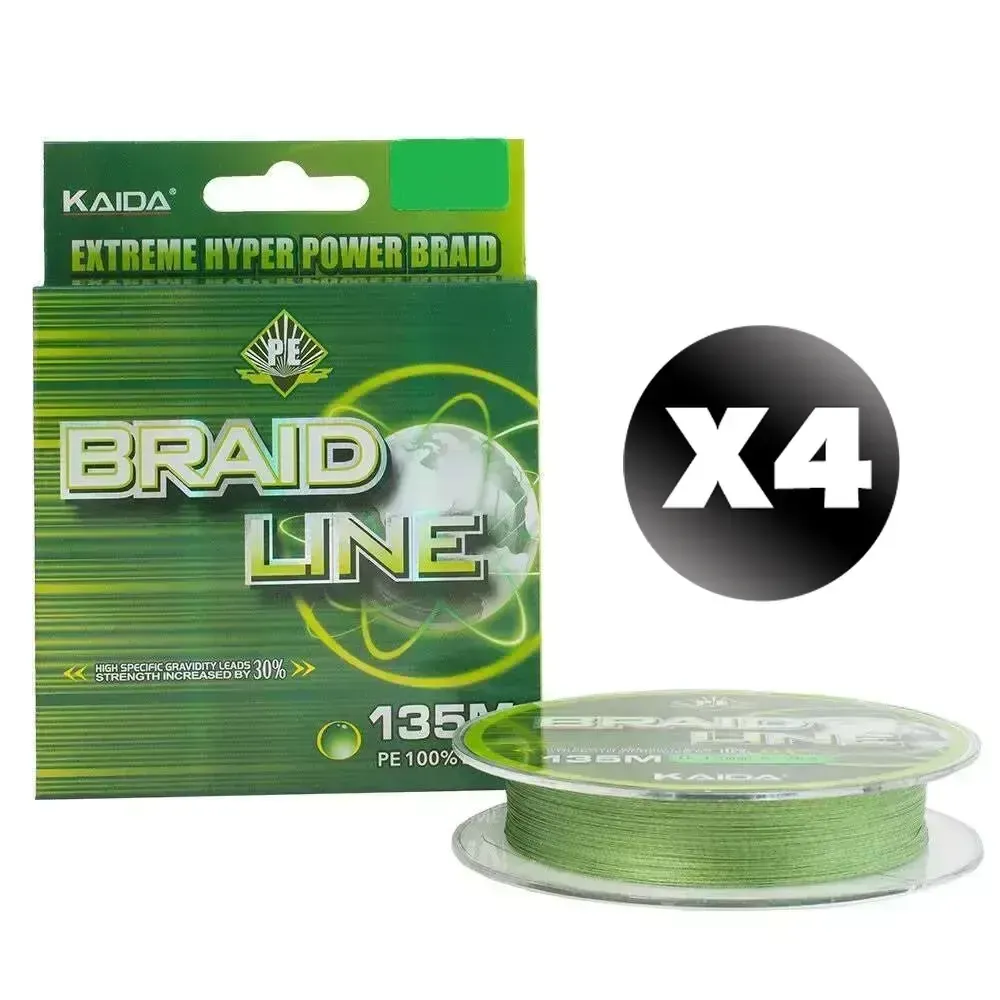 Плетенка KAIDA BRAID LINE 135м Плетенка KAIDA BRAID LINE 135м