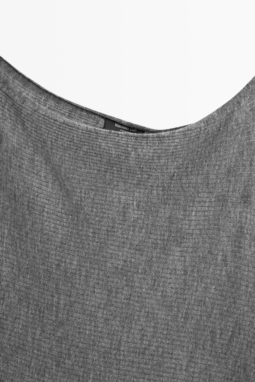 Massimo Dutti Накидка из тонкого трикотажа, серый