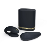Набор для пар WOW Golden Moments 2 Collection: клиторальный стимулятор Womanizer PREMIUM 2 + вибратор для пар We-Vibe Chorus