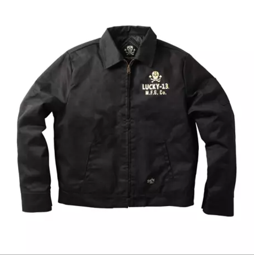 Купить Мотокуртка Текстильная Lucky 13 Pirate Skull Workjacket / Черный