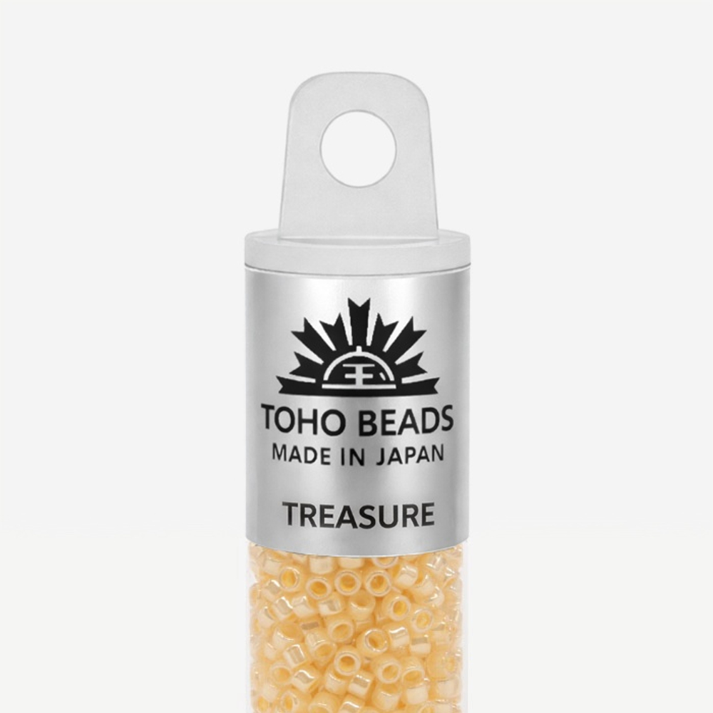 Японский бисер TOHO Treasure (№901), жемчужный глянцевый