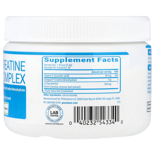 PEScience, TruCreatine+, комплекс с креатином, 162 г (5,7 унции)