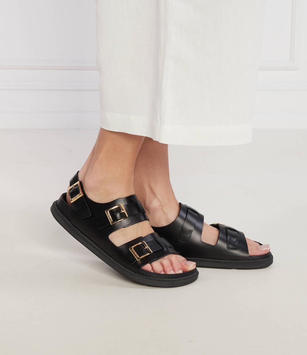 Кожаные босоножки cannes exq le Birkenstock - черный(1023955)