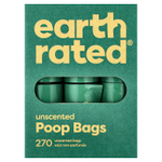 Earth Rated, Пакеты для отходов для собак, без запаха, 270 пакетов