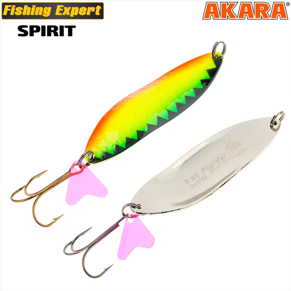 Блесна колебалка Akara 1027 Spirit 28 гр. 008