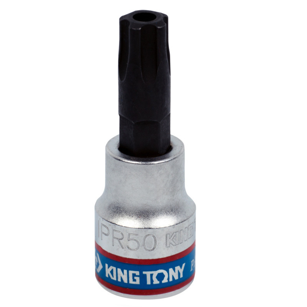 Насадка (бита) торцевая 3/8", TORX PLUS, IPR50, L = 50 мм, 5-ти лучевой KING TONY 302D50
